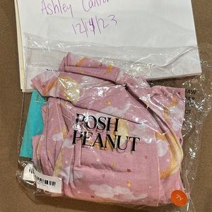 Luna Posh Peanut Long Sleeve Pajama set